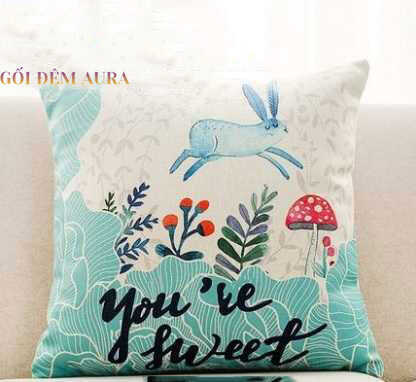 gối tựa lưng sofa hình thú ani003 gối tựa lưng sofa hình thú ani003