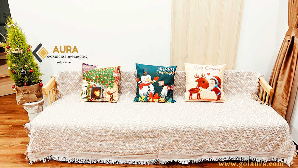 gối giáng sinh aura 003