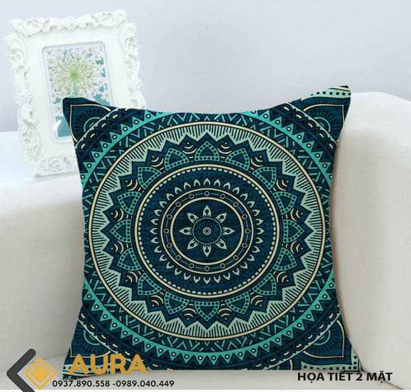 gối sofa thổ cẩm T011