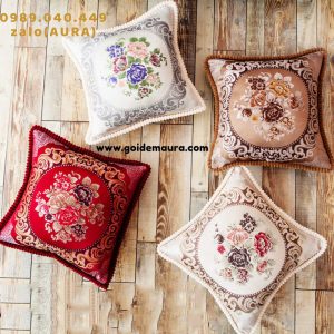 Gối Tựa Lưng Ghế Gỗ Tây Âu