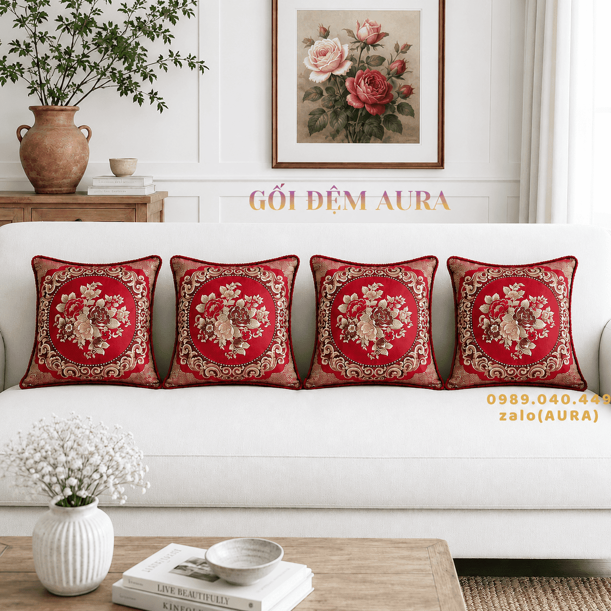 gối tựa lưng sofa gỗ màu đỏ gối tựa lưng sofa gỗ màu đỏ