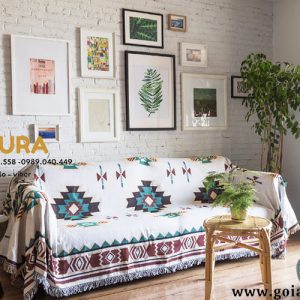 Khăn Trải Sofa Góc L