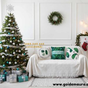 Khăn Sofa Màu Trắng 1.8x3.4m