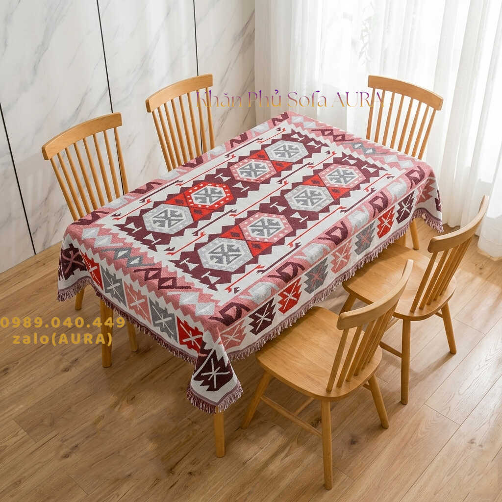 khăn trải bàn trắng đỏ khăn trải bàn trắng đỏ