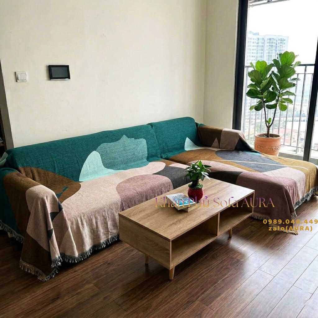 khăn trải sofa góc xanh đậm khăn trải sofa góc xanh đậm
