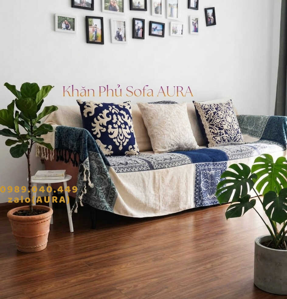 khăn trải sofa tây tạng xám khăn trải sofa tây tạng xám
