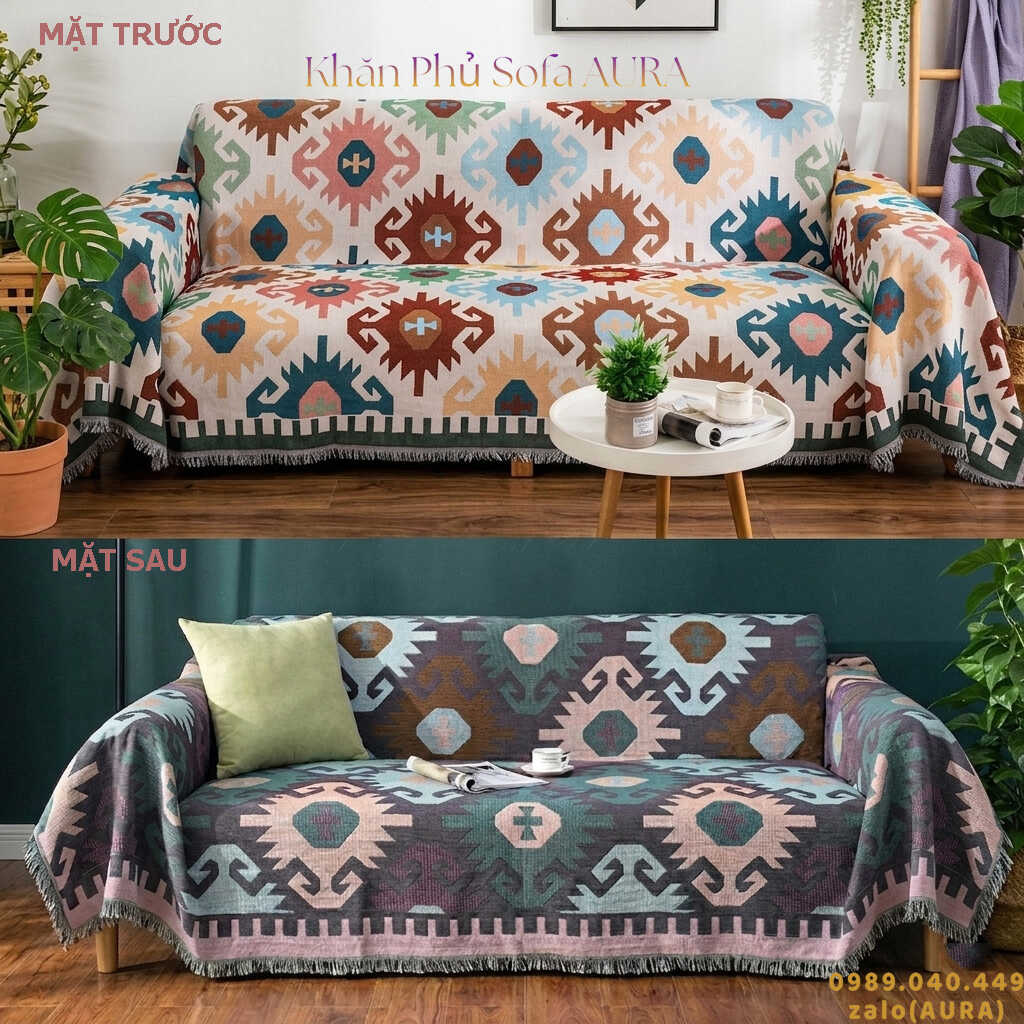 Khăn Trải Sofa Đơn size 1.3x1.8m Khăn Trải Sofa Đơn size 1.3x1.8m