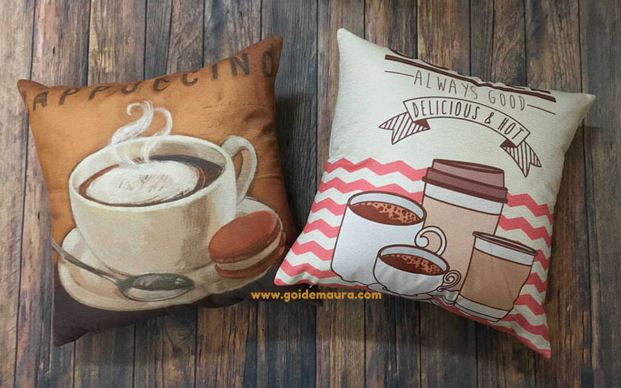 Địa Điểm Bán Vỏ Gối Tựa Lưng Tại TPHCM gối tựa sofa phin cafe đẹp