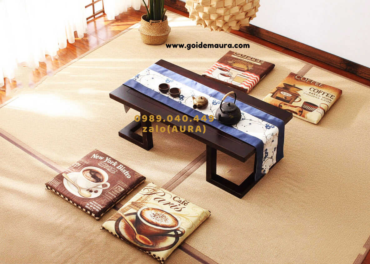 Những Mẫu Nệm Ngồi Bệt Đang Được Ưa Chuộng Nhất Hiện Nay đệm ngồi bệt cafe