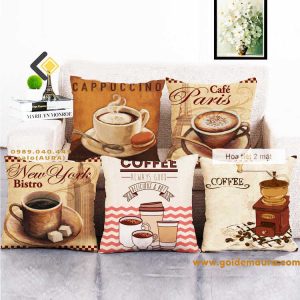 Gối Tựa Sofa Mẫu Cafe