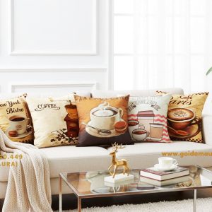 Gối Tựa Sofa Mẫu Cafe