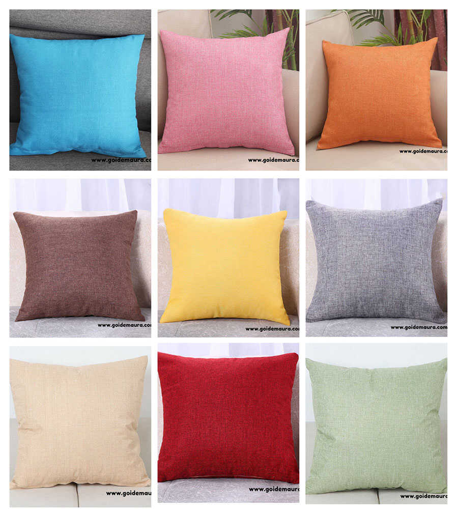 Xưởng Sản Xuất Gối Tựa Lưng Tại TPHCM gối tựa lưng vải bố aura