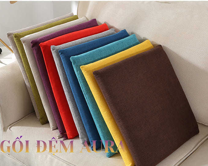 Những Mẫu Nệm Ngồi Bệt Đang Được Ưa Chuộng Nhất Hiện Nay nệm ngồi bệt vuông 40x40 đẹp