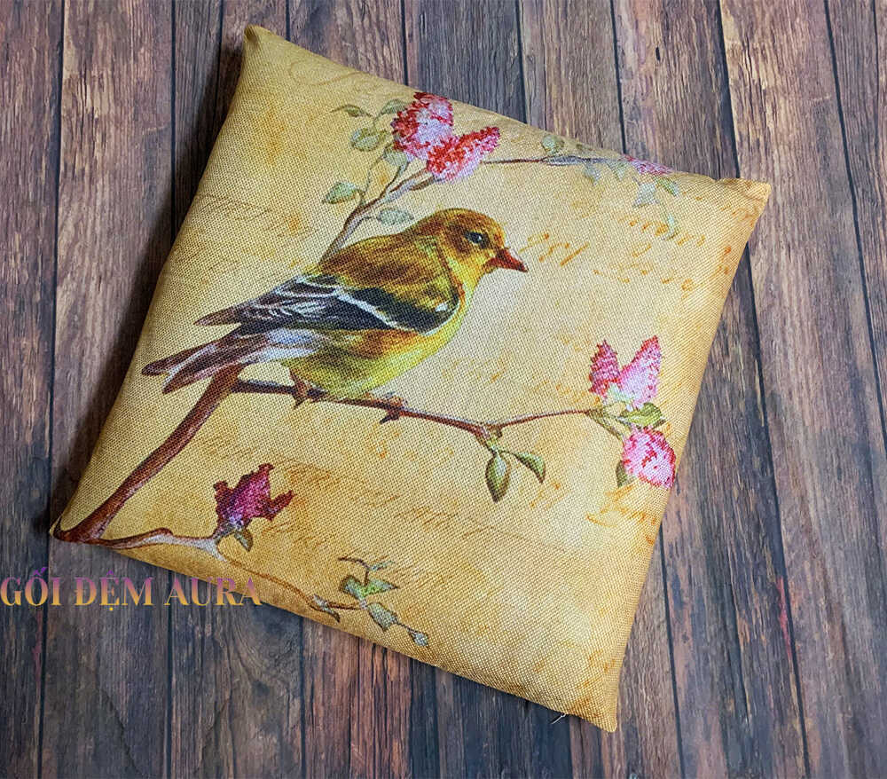 Nệm Lót Ngồi Bệt Kiểu Nhật Cao Cấp nệm ngồi bệt vuông aura001