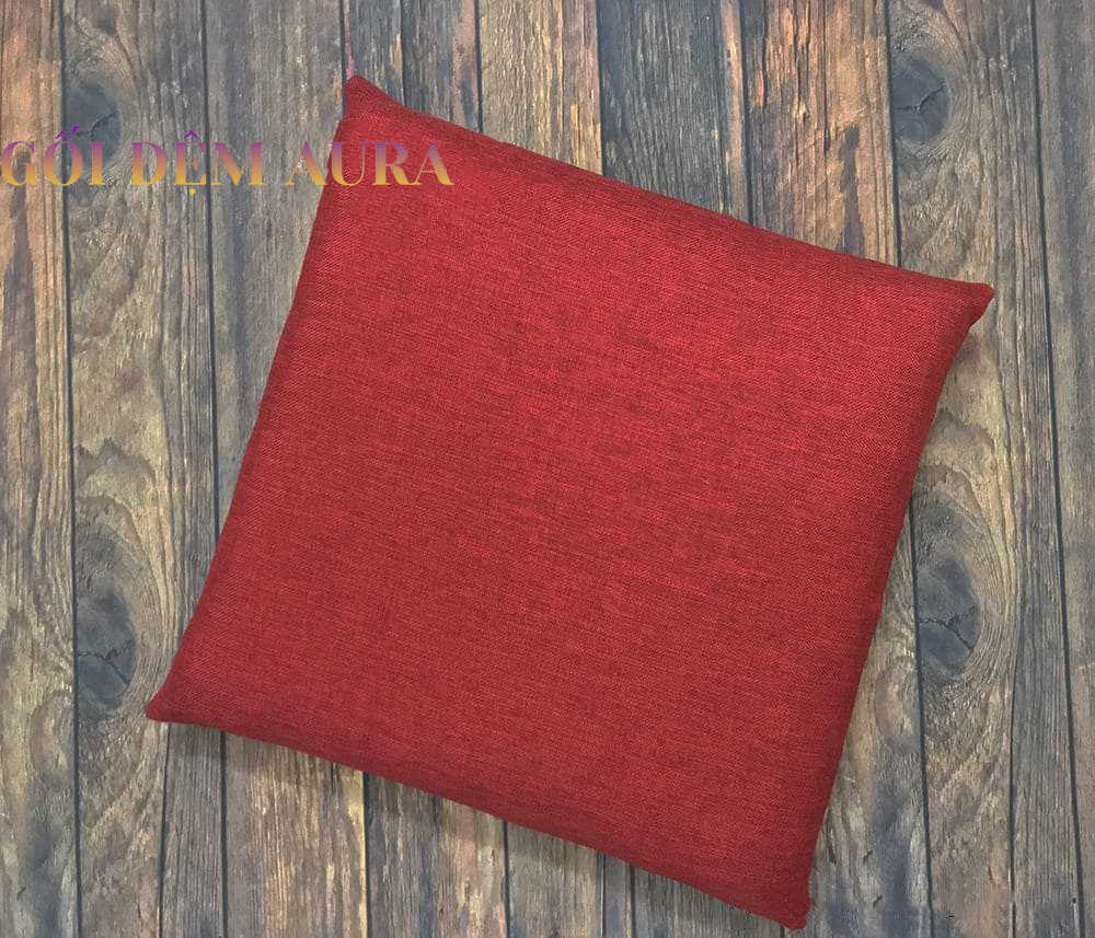 Nệm Ngồi Bệt Màu Đỏ size 40x40x5cm Nệm Ngồi Bệt Màu Đỏ size 40x40x5cm