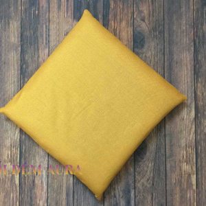 Nệm Ngồi Bệt Màu Vàng size 40x40x5cm