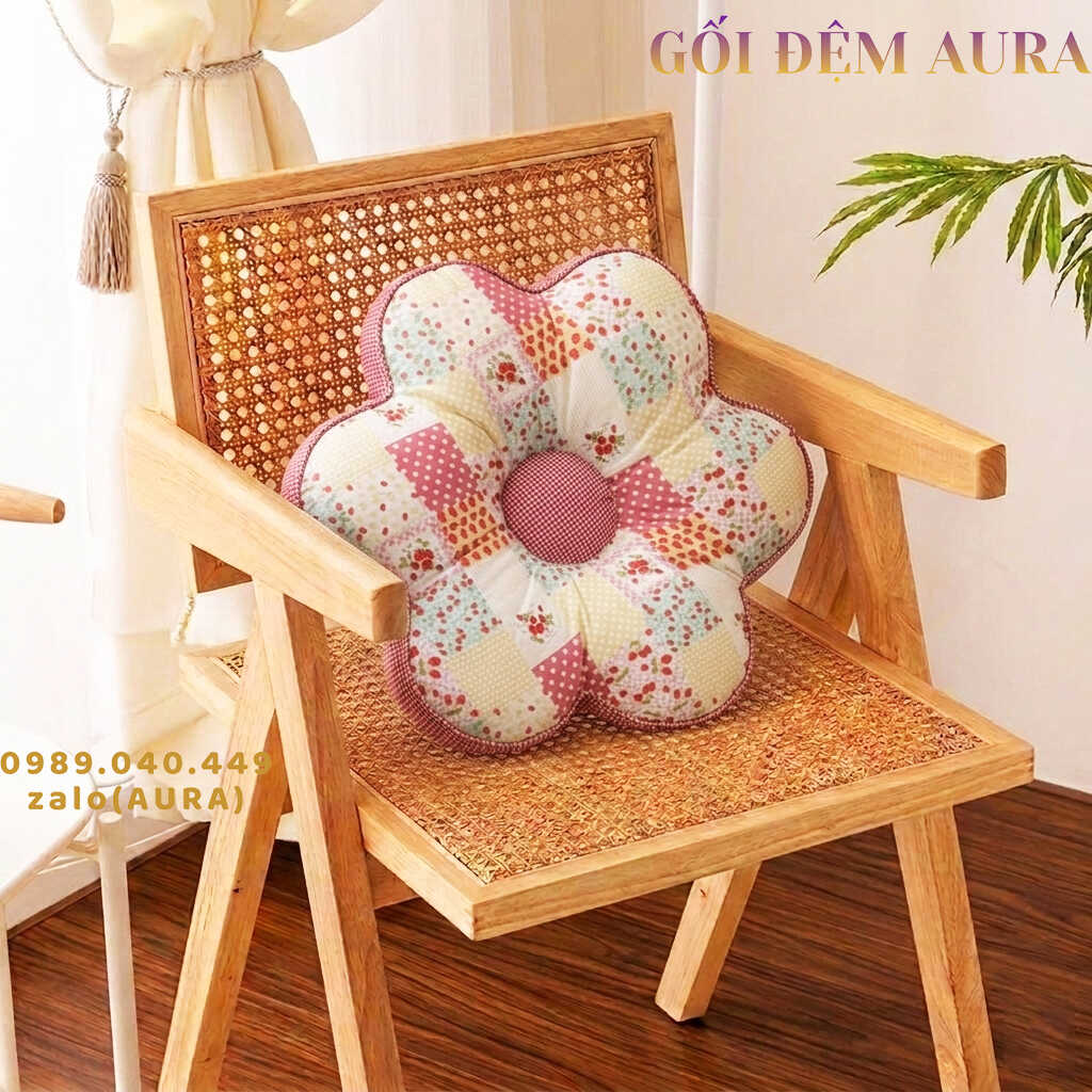 Gối Đệm Hình Bông Hoa gối sofa bông hoa