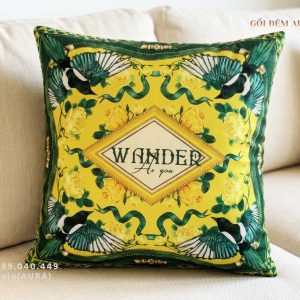 Gối Sofa Hoa Hồng Vàng Mẫu Wander