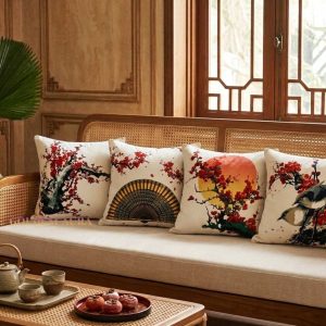 Gối Sofa Mẫu Phương Đông