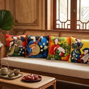 Gối Sofa Mẫu Thiếu Nữ
