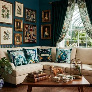 Gối Sofa Tropical Luxe