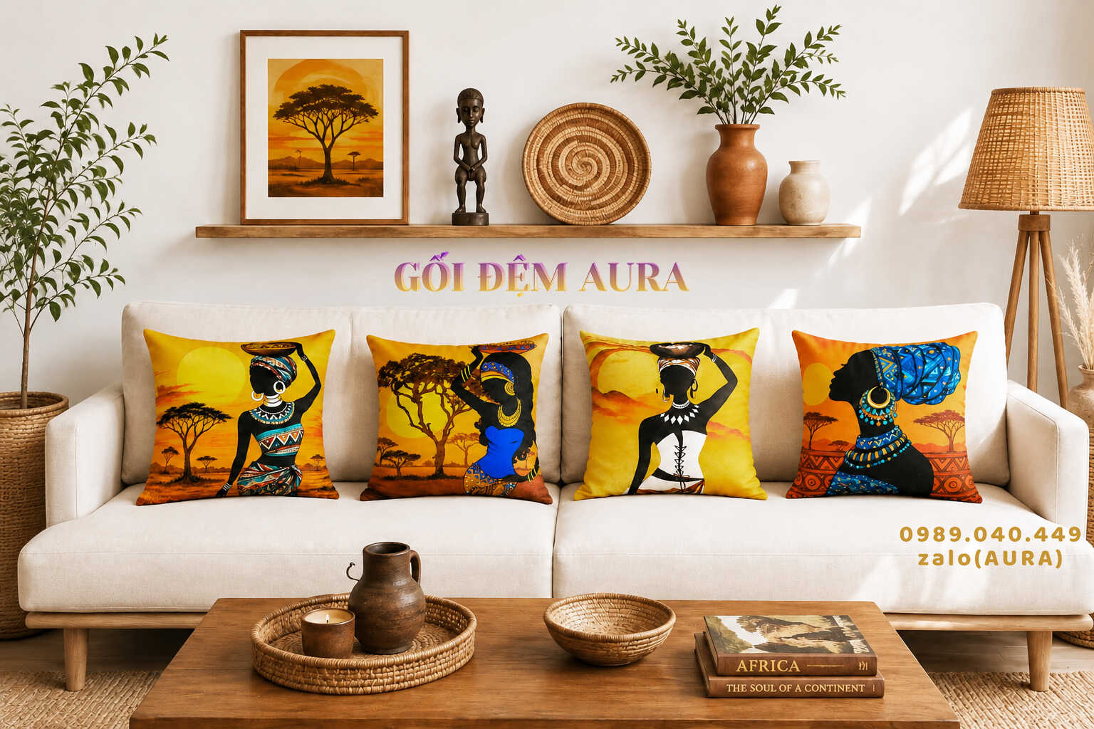 gối tựa lưng sofa cô gái thảo nguyên gối tựa lưng sofa cô gái thảo nguyên