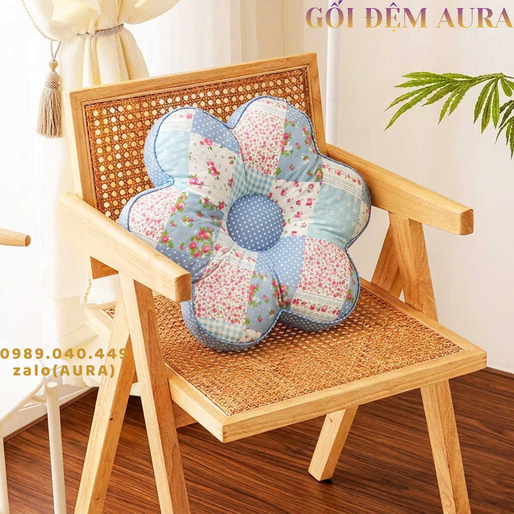 Gối Đệm Hình Bông Hoa gối tựa sofa bông hoa