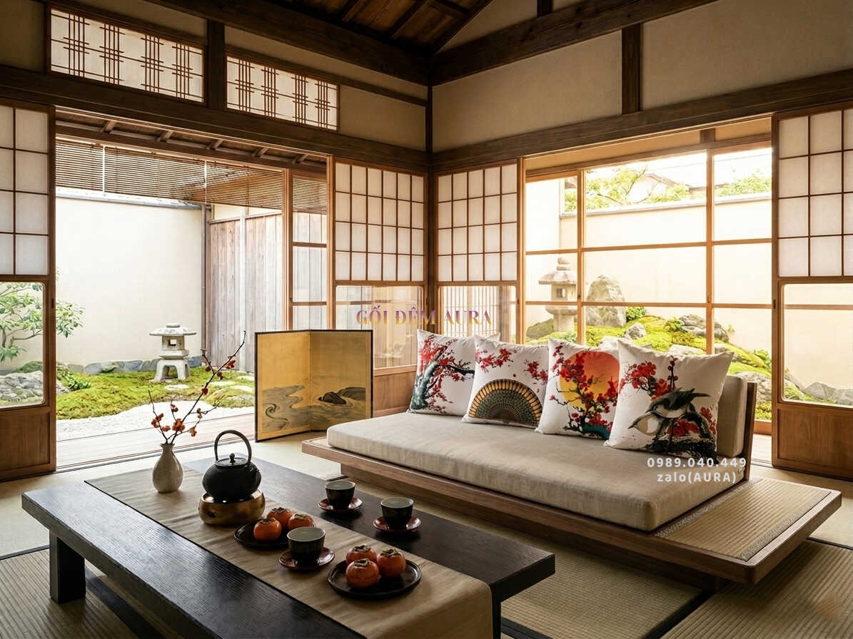 gối tựa sofa phương đông gối tựa sofa phương đông