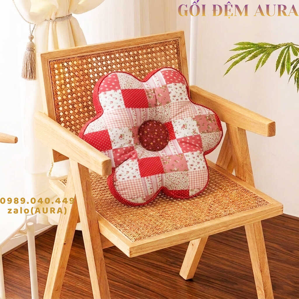 Gối Đệm Hình Bông Hoa gối tựa lưng văn phòng bông hoa