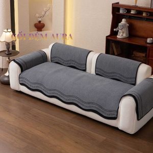 thảm lót ghế sofa màu xám