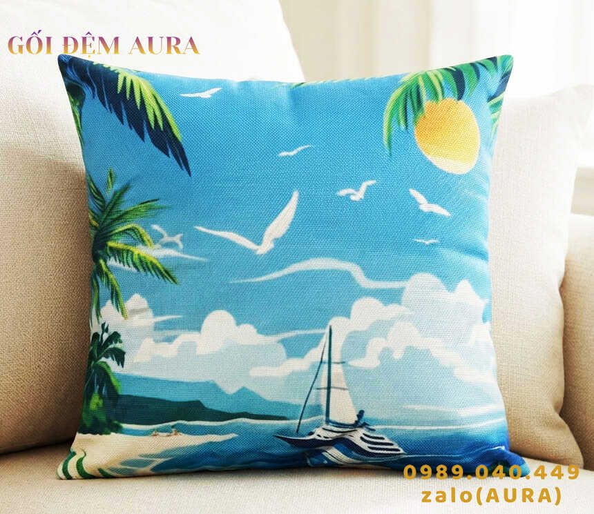 gối tựa lưng sofa biển001 gối tựa lưng sofa biển001