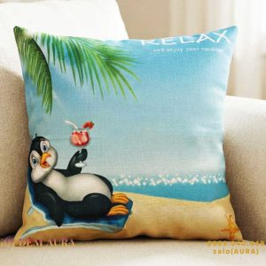 Gối Tựa Sofa Chim Cánh Cụt