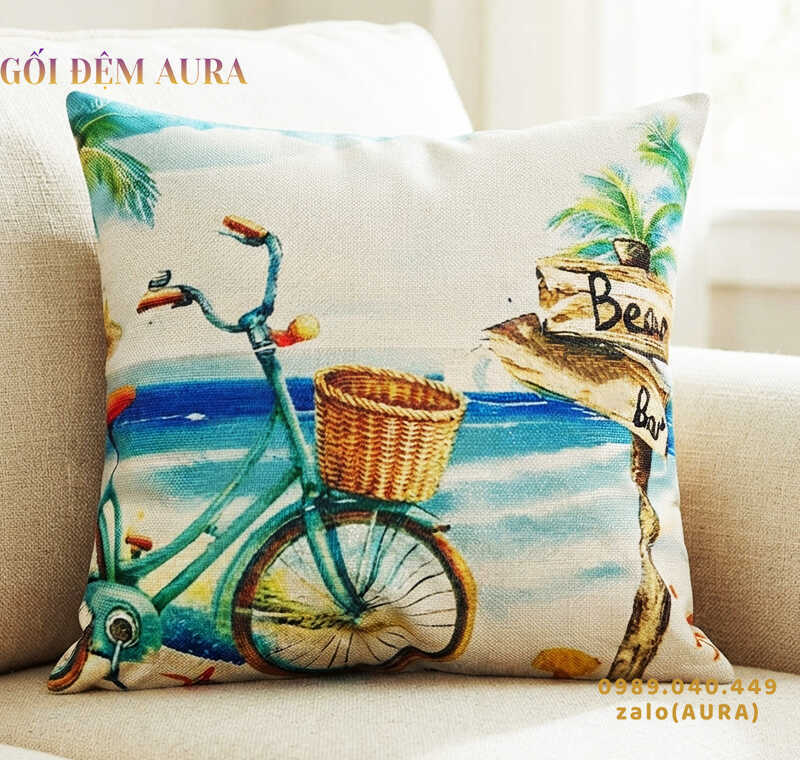 gối tựa lưng sofa biển011 gối tựa lưng sofa biển011