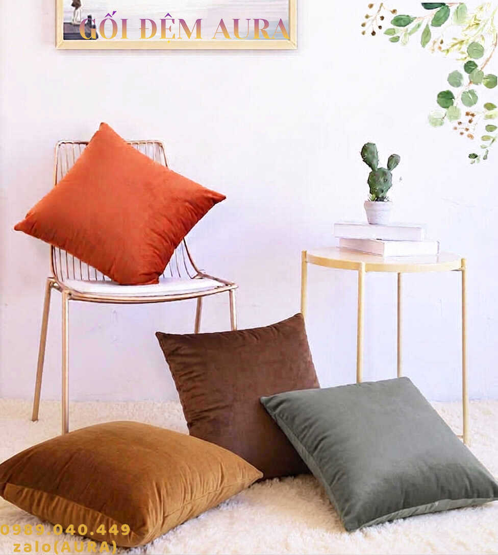 gối tựa sofa nhung cao cấp gối tựa sofa nhung cao cấp