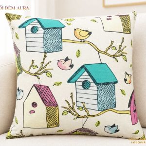 Gối Tựa Sofa Lồng Chim