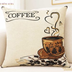 Gối Tựa Sofa Tách Cafe