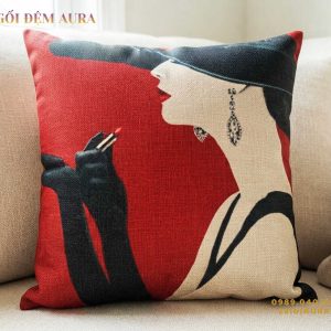 Gối Tựa Sofa Cô Gái Đẹp