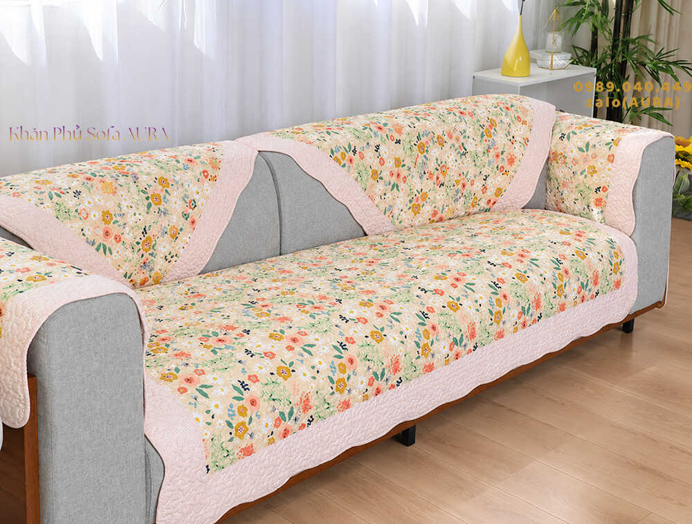thảm lót sofa mùa hè chống trượt