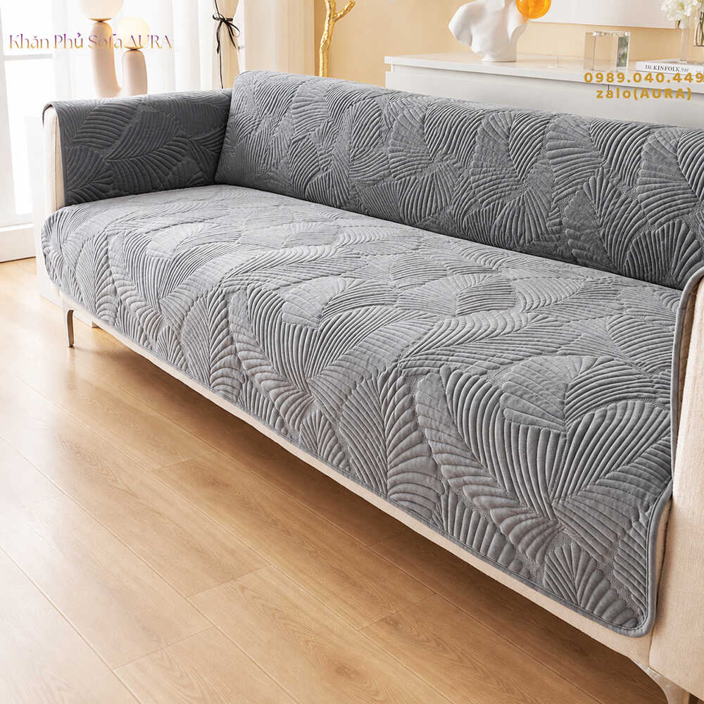 thảm sofa màu xám cao cấp